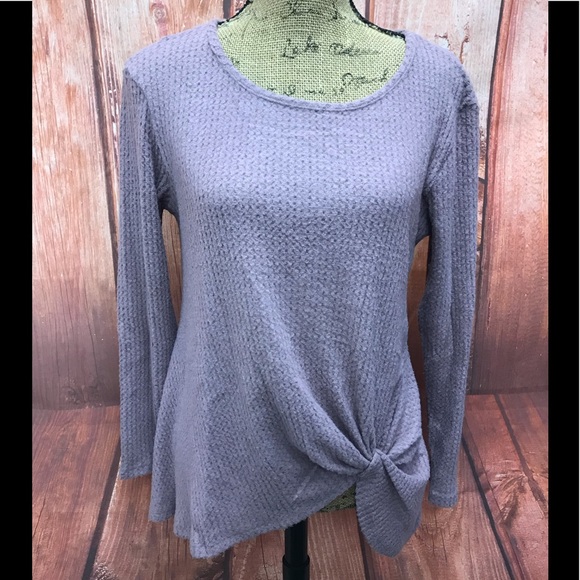 Andree Sweaters - Andree by unit size small knot sweater dusty rose